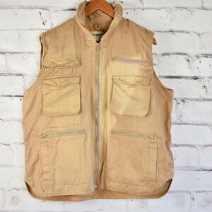 Vintage 80s 90s Texsport Cargo Pocket Utility Hunting Vest